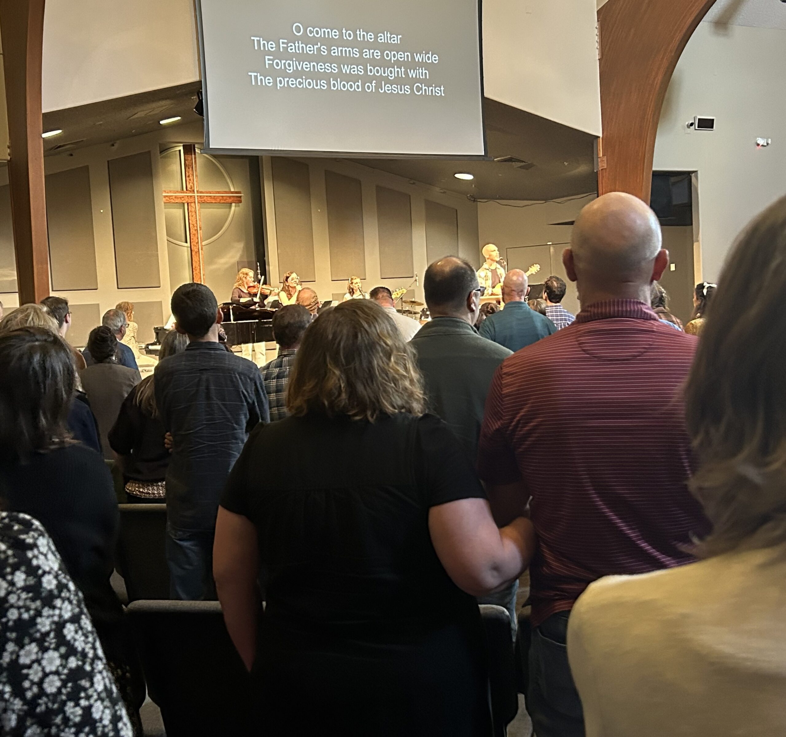 Glenwood Community Church worship service